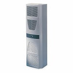 Enclosure Air Conditioner: 8026 BtuH, Carbon Steel, Wall Mount, 11 in Dp, 16 in Wd, 62 in Ht