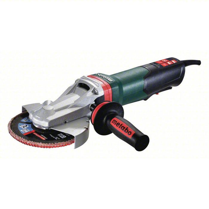 Angle Grinder: 14 A, 9,600 RPM Max. Speed, Paddle, 6 in Wheel Dia