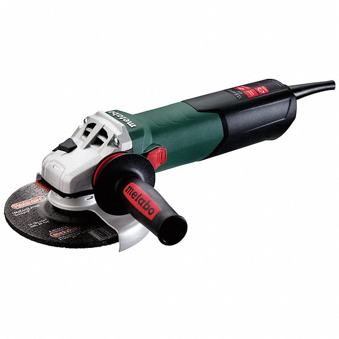 Angle Grinder: 13.5 A, 7,600 RPM Max. Speed, Slide, 6 in Wheel Dia