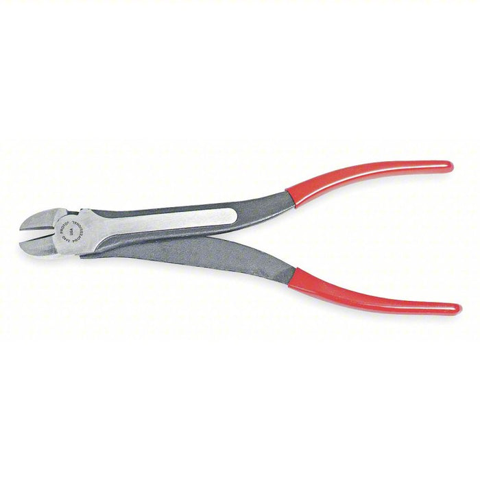 High Leverage Diagonal Cutting Plier: Flush, Angled, 1 in Jaw Lg, 1 in Jaw Wd, 11 1/8 in Overall Lg