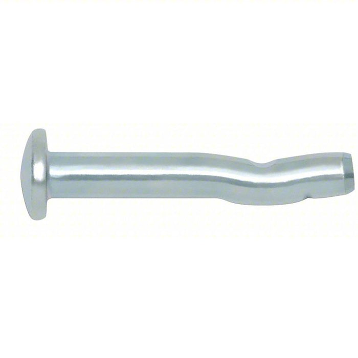 Pre-Expanded Anchor: 0.25 in Dia, 2 in Overall Lg, Round, Steel, Zinc Plated, 100 PK