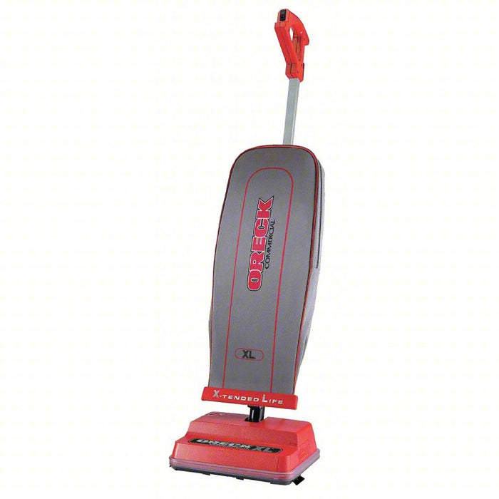 Upright Vacuum: 12 in Cleaning Path Wd, 39 cfm Vacuum Air Flow, 8 lb Wt, 40 ft Power Cord Lg