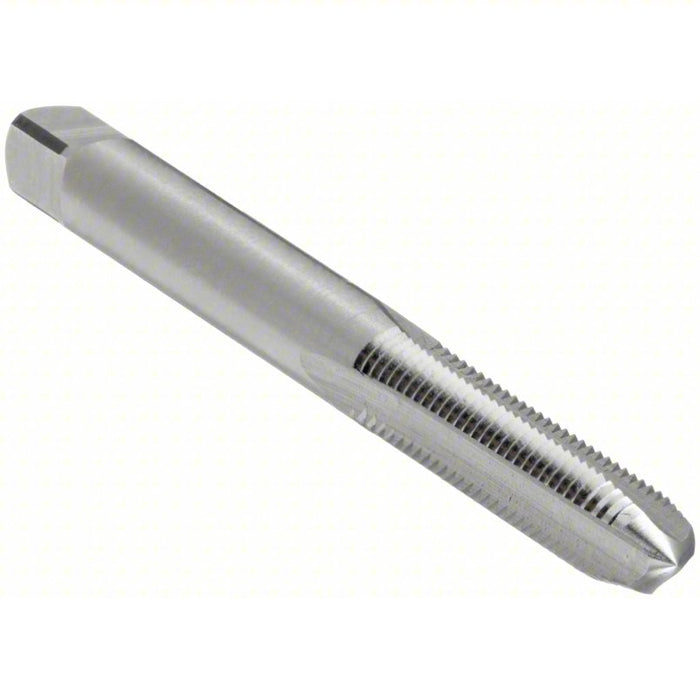 Straight Flute Tap: 1/4"-20 Thread Size, 1 in Thread Lg, 2 1/2 in Overall Lg, Plug, Right Hand