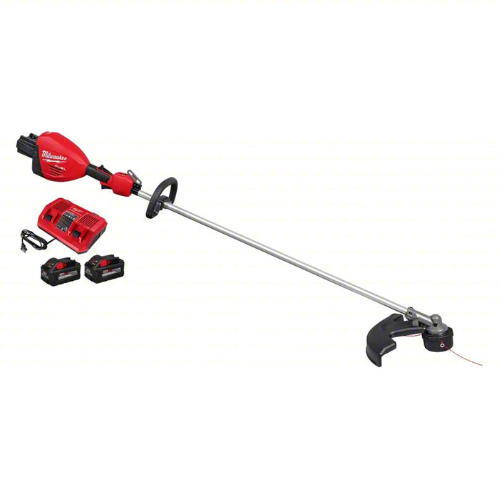 Battery-Powered String Trimmer Kit: Includes: Tool /2 Battery /1 Charger, 8.0 Ah, Tool