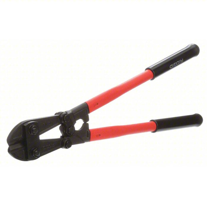 Bolt Cutters: Steel, For 3/8 in Max Dia Soft Steel, For 5/16 in Max Dia Medium Steel, Red