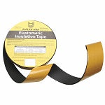 Pipe Insulation Tape: Buna-N Rubber/PVC, 30 ft Overall Lg, 2 in Overall Wd, 125 mil Thick