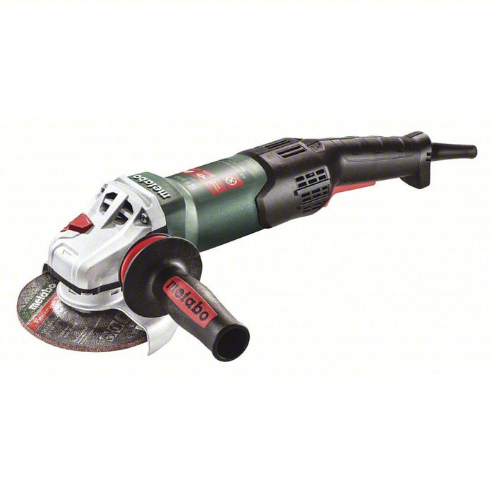 Angle Grinder: 14.6 A, 10,000 RPM Max. Speed, Slide, 5 in Wheel Dia