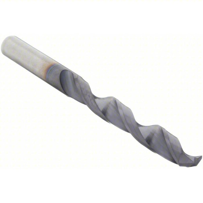 Jobber Length Drill Bit: 7/16 in Drill Bit Size, 4 1/2 in Overall Lg, Carbide