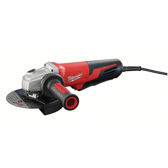 Angle Grinder: 13 A, 9,000 RPM Max. Speed, Paddle, 6 in Wheel Dia, 120V AC