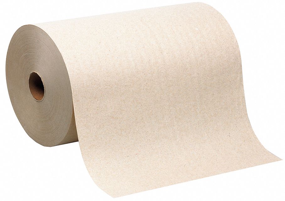 H0889 Paper Towel Roll 700 Brown PK6