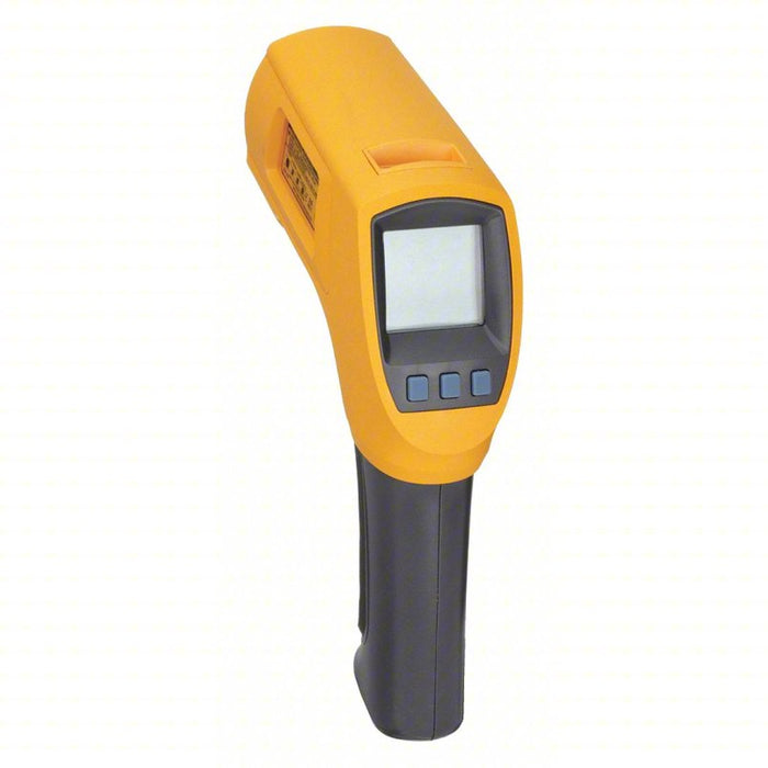 Infrared Thermometer: -22° to 1652°, 1 in @ 60 in Focus, Adj 0.10 to 1.00, Dual