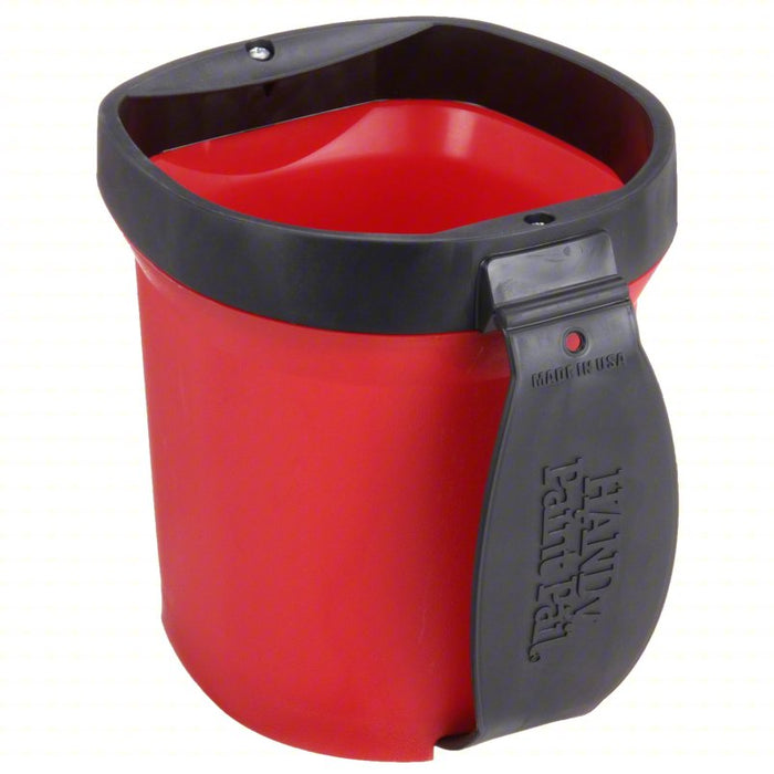 Paint Pail: 1 qt Capacity, 6 in, 6 in Overall Lg, 8 in Overall Wd, Plastic