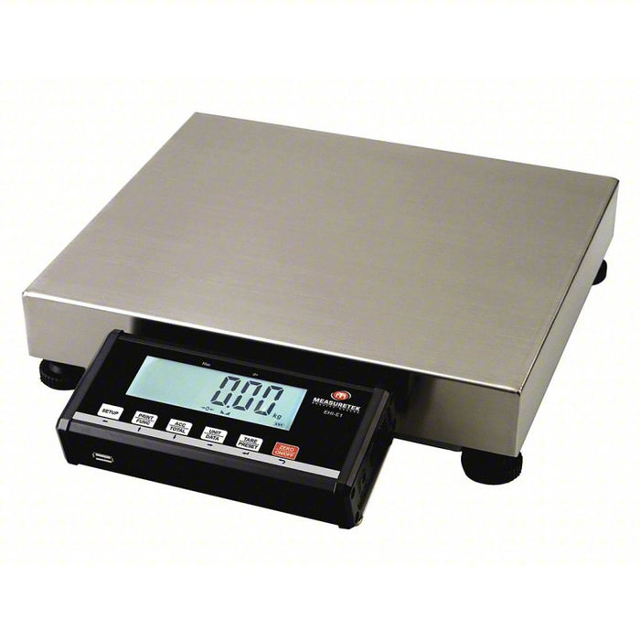 Bench Scale: 12 in Weighing Surface Dp, 14 in Weighing Surface Wd, kg/lb, 0.02 kg/0.05 lb