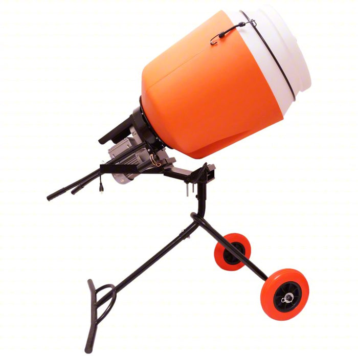 Corded Concrete Mixer: For use with Mortar/Concrete/Coffee/Seeds/Tea, 120 V