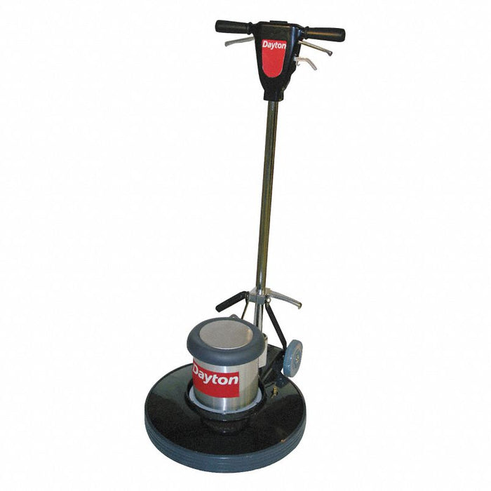 Floor Scrubber: 20 in Machine Size, 1.5 hp Motor, 115V AC @ 15A, 60 Hz, 175 RPM Brush Speed
