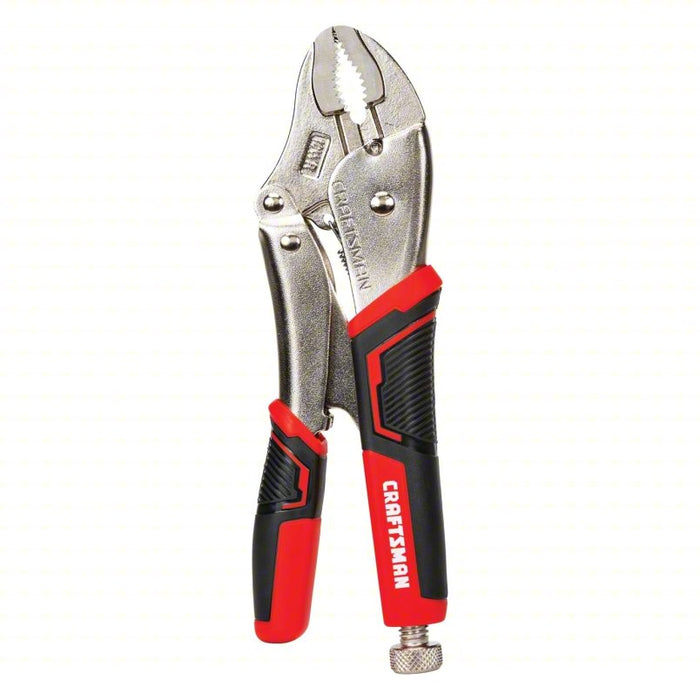 Locking Pliers: Pinch Off, Quick Release, 1 7/8 in Max Jaw Opening, 9 in Overall Lg, 1 1/8 in Jaw Lg