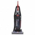 Upright Vacuum: 15 in Cleaning Path Wd, 135 cfm Vacuum Air Flow, 18 lb Wt, HEPA
