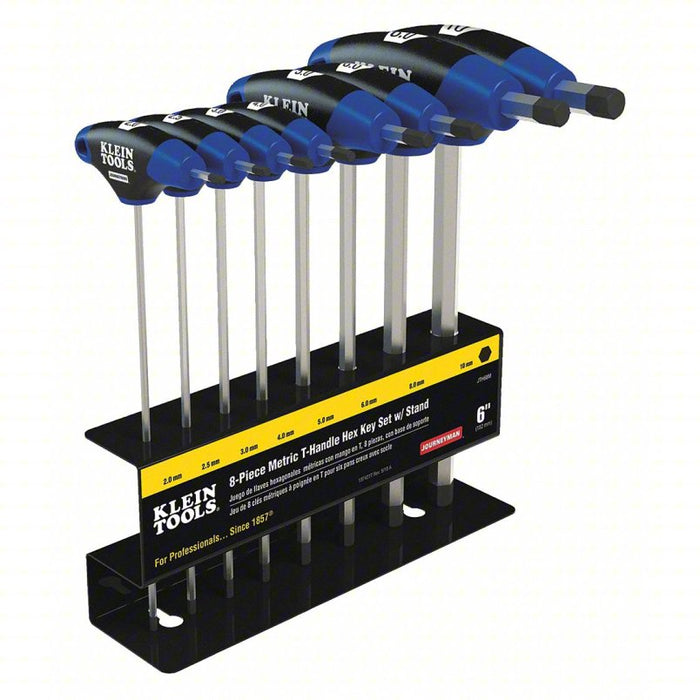 8 pc Journeyman T-Handle Set with Stand