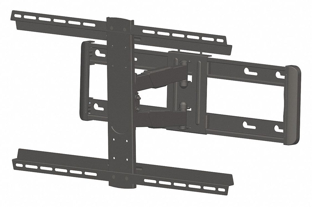 TV Wall Mount: 37 in to 80 in Compatible w/ Diagonal Screen Sizes, Televisions, Fixed, Black