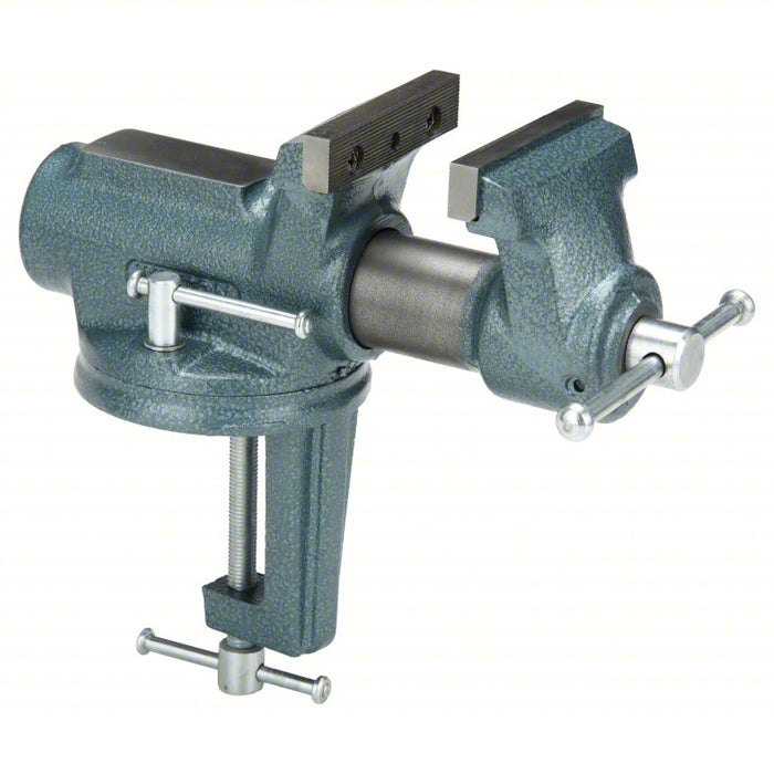 Portable Vise: Std Duty, Enclosed, 4 in Jaw Face Wd, 2 1/4 in Max Jaw Opening, 2 in Throat Dp