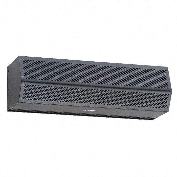 Unheated 10.7"H 36"W 13"D Steel Air Curtain: Ambient Air, Std Profile, For 3 ft Opening, 1,379 cfm