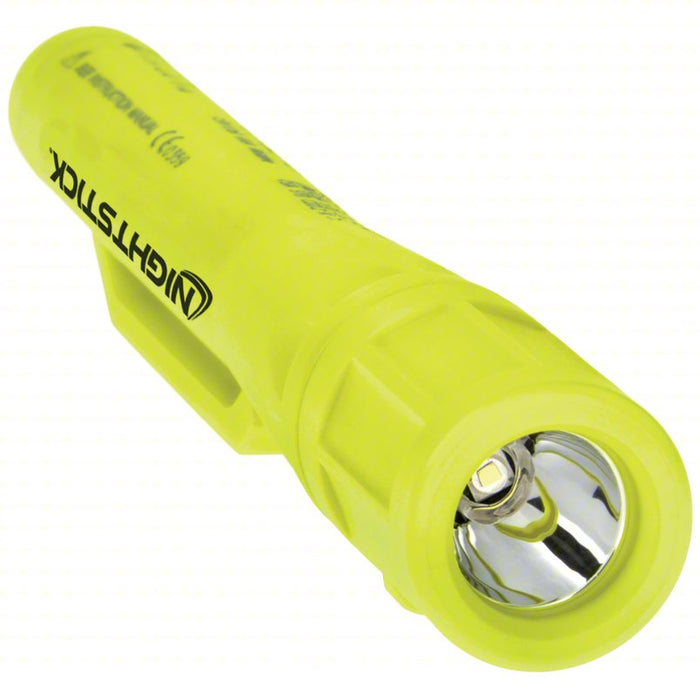 Safety-Rated Penlight: 30 lm Max Brightness, 18 hr Max Run Time, 40 m Max Beam Distance, High, Green