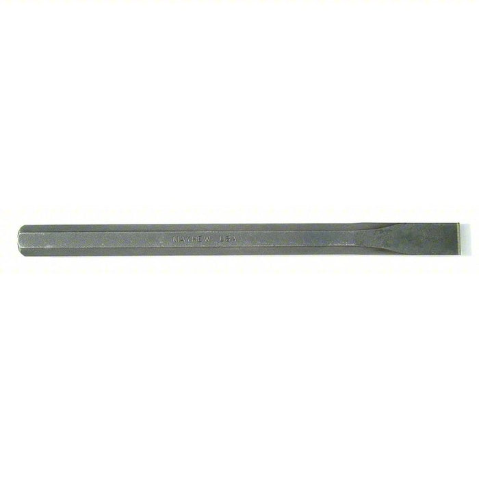 Cold Chisel: Steel, 3/4 in Blade Wd, 7 in Overall Lg