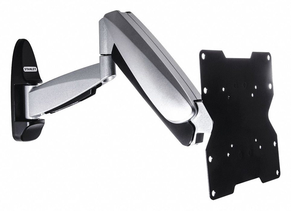 TV Wall Mount: Full Motion, 60 lb Load Capacity, For 32 in to 55 in Flat Panels