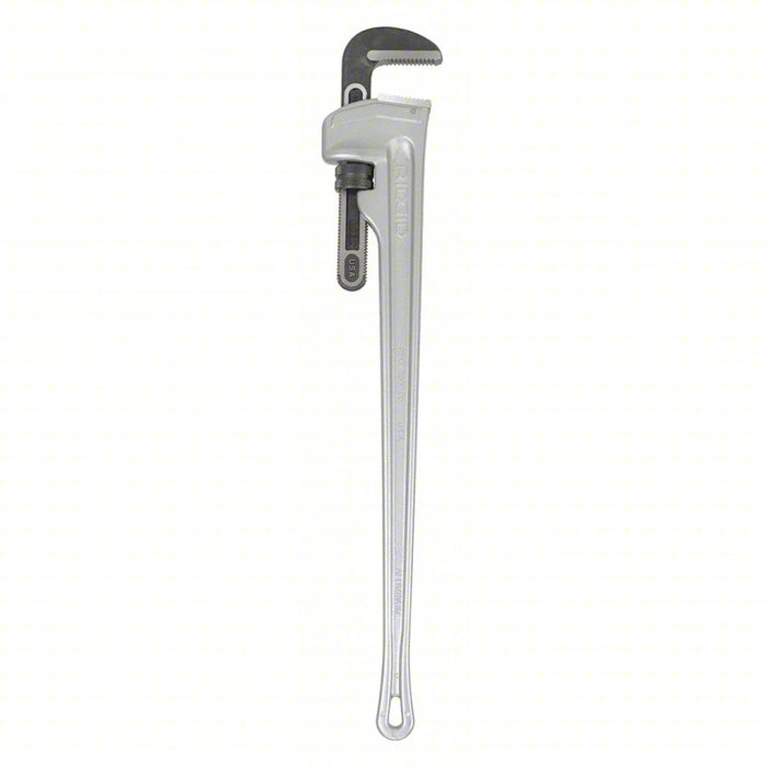 Pipe Wrench: 6 in Jaw Capacity, Serrated, 48 in Overall Lg, I-Beam, Tether Capable Tether