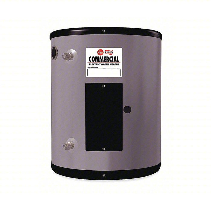 Electric Water Heater: 240V, 19.9 gal, 6,000 W, Single Phase, 25.12 in Ht, 61 gph @ 40°F