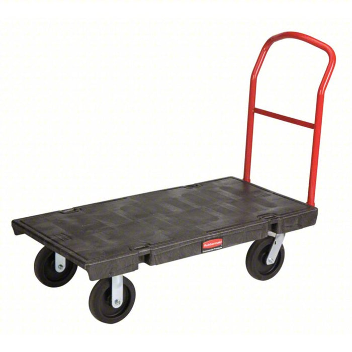 General Purpose Plastic-Deck Platform Truck: 2,000 lb Load Capacity