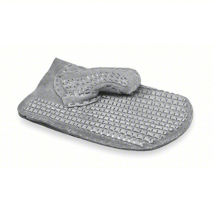 Drain Cleaning Mitt: Use With K-50, Leather with Steel Studs