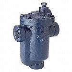 Steam Trap: 2 in (F)NPT Connections, 10 1/4 in End to End Lg, Cast Iron