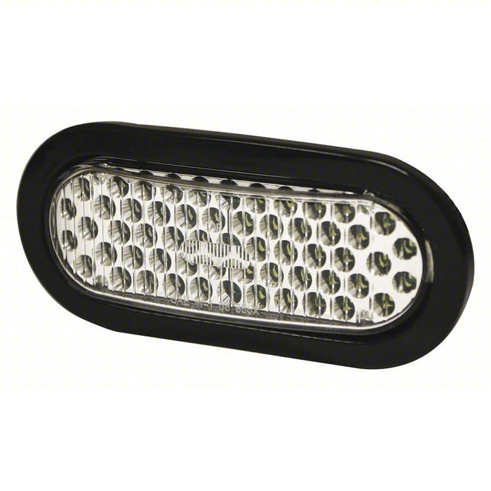 Warning Light: 5 1/2 in Lg - Vehicle Lighting, 1 1/2 in Wd - Vehicle Lighting, Clear, 6 Heads