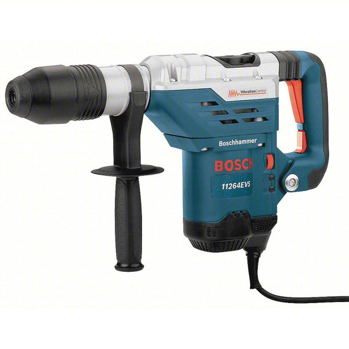 Rotary Hammer Kit: Spline, L-Shape, 1 5/8 in Capacity, 6.5 ft-lb, 13 A, 2,900 bpm, 120V AC