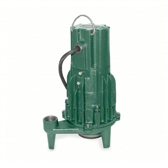 Grinder Pump: 2 hp HP, 230V AC, No Switch Included, 46 gpm Flow Rate @ 10 Ft. of Head