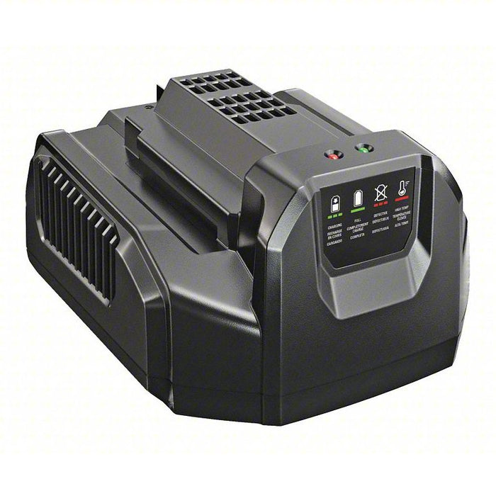 Battery Charger, Single-Port Charging, For 56V, Li-Ion, 2.5 Ah Charged in 1-Hour, Rapid