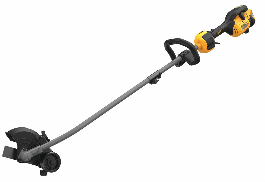 Battery-Powered Lawn Edger: 2 1/2 in Cutting Dp, 35 in, Straight, Attachment Capable, 60 V