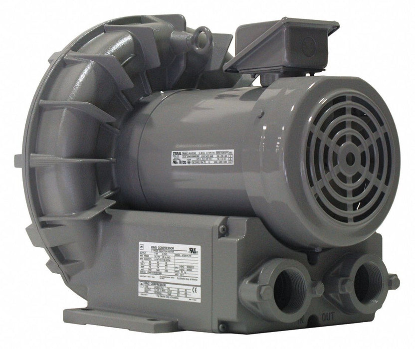 Regenerative Blower 2 11/16 hp 83 in wc