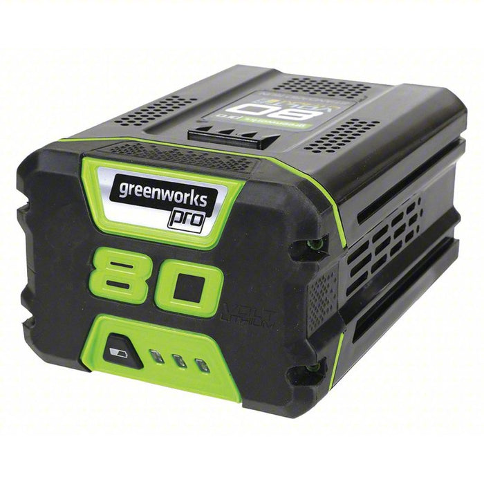 Battery: Greenworks Pro, Greenworks Pro, Li-Ion, 1 Batteries Included, 2 Ah, Greenworks Pro