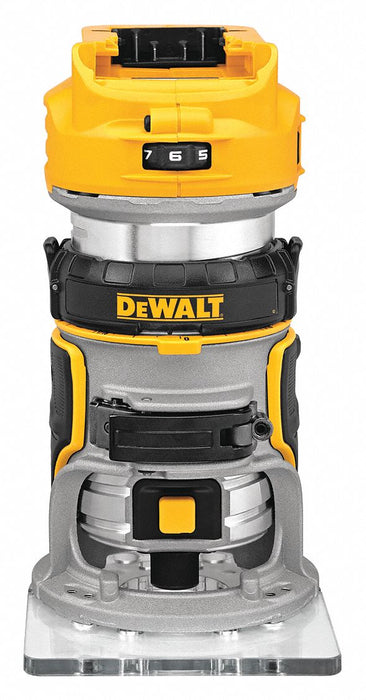 Cordless Compact Router: 20V MAX*, Bare Tool, Fixed Base, 1.25 hp, 25,500 RPM, 1/4 in Collet