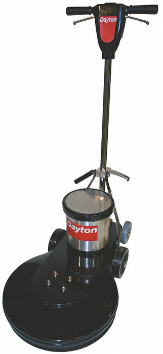 High Speed Burnisher: 1,500 RPM Brush Speed, 1.5 hp Motor, 20 in Pad Size, 68 dB Sound Level