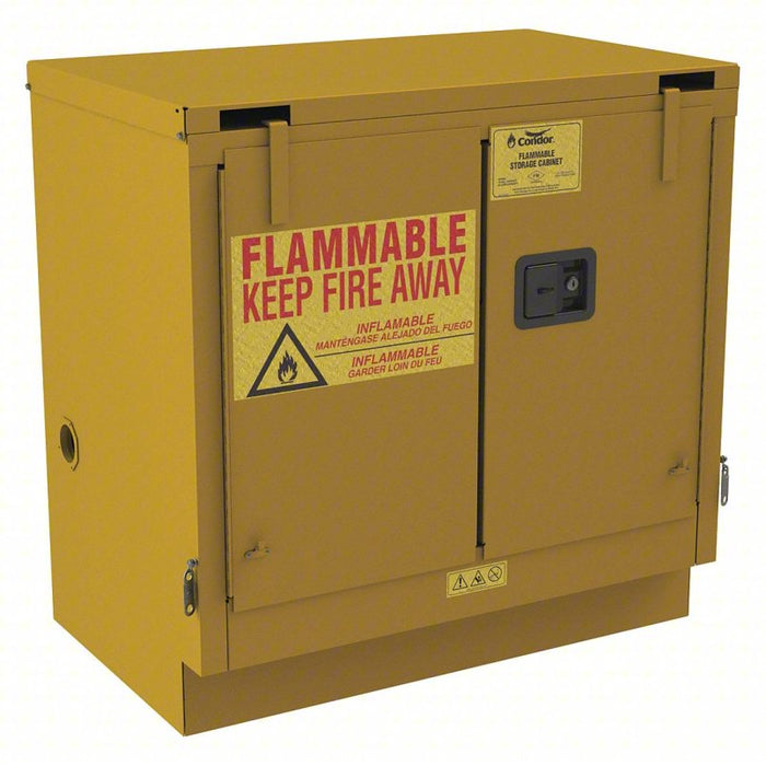 Flammable Cabinet Under Counter 22 gal.