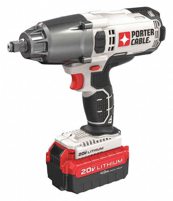 Impact Wrench: 1/2 in Square Drive Size, 330 ft-lb Fastening Torque, 330 ft-lb Breakaway Torque