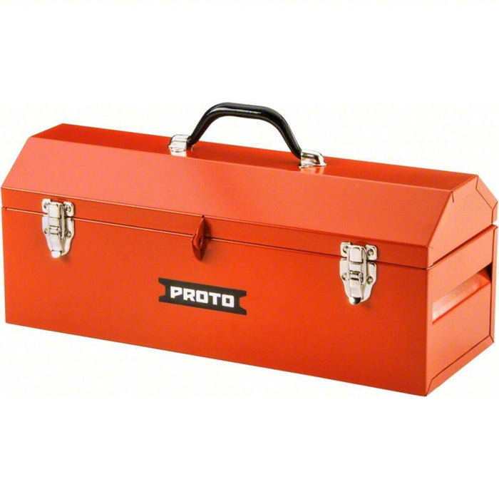 Tool Box: 19 in Overall Wd, 7 in Overall Dp, 7 in Overall Ht, Padlockable, Red