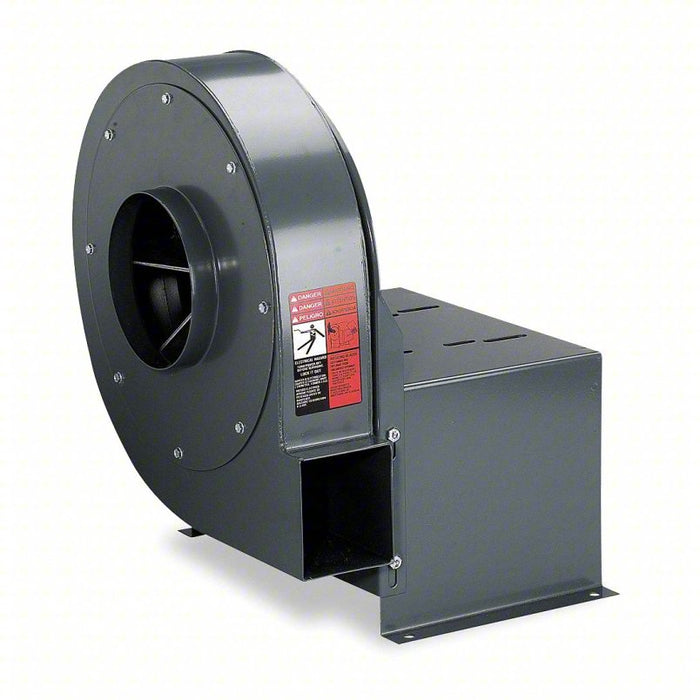 High Pressure Blower: 10 1/2 in Wheel, Direct Drive, For 297 cfm to 734 cfm Airflow