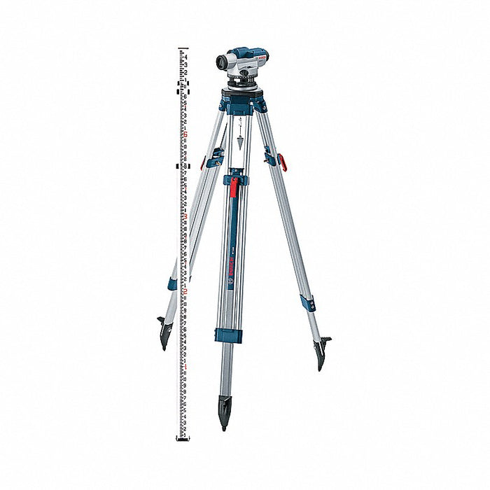 Automatic Level Kit: Self-Leveling, 26X, 35 9/16 mm Aperture, 330 ft Working Range (Max)