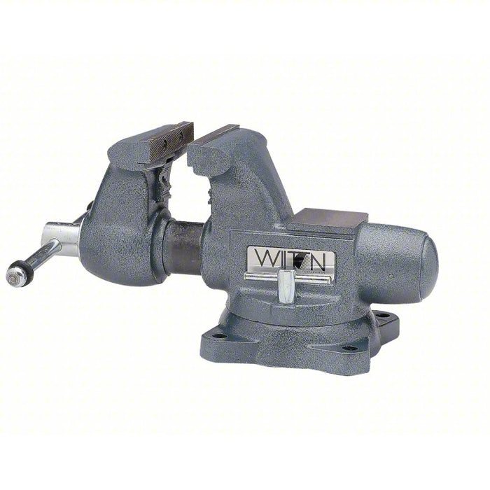 Combination Vise: 4 1/2 in Jaw Wd - Vises, 3 1/2 in Max. Opening - Vises, Serrated, Swivel
