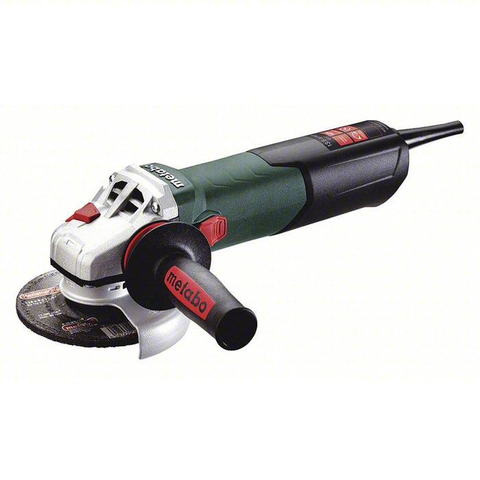Angle Grinder: 14 A, 11,000 RPM Max. Speed, Slide, 5 in Wheel Dia