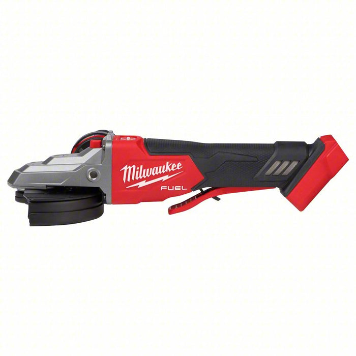 Angle Grinder: 4 1/2 in_5 in Wheel Dia, Paddle, without Lock-On, Brushless Motor, (1) Bare Tool